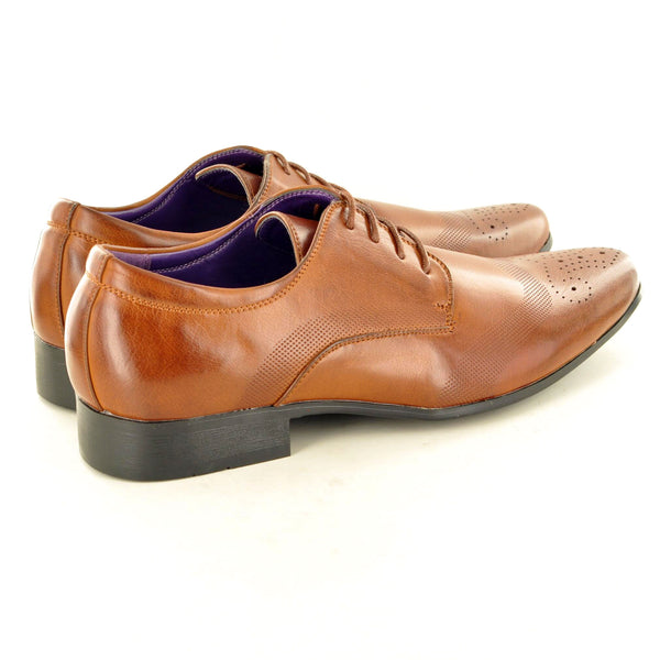 BROWN LACE UP BROGUES - The Sole Box