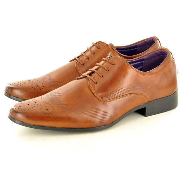 CLASSIC LACE UP BROGUES IN BROWN - The Sole Box
