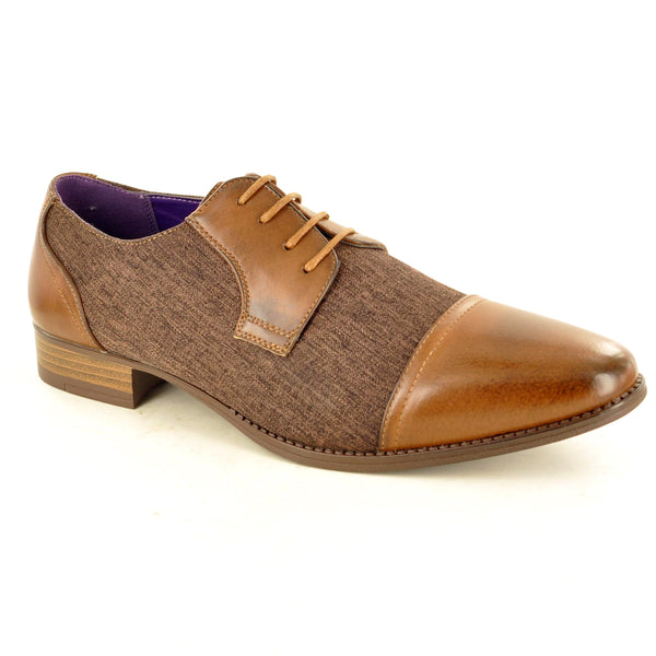 TWO TONE FORMAL SHOES IN BROWN - The Sole Box