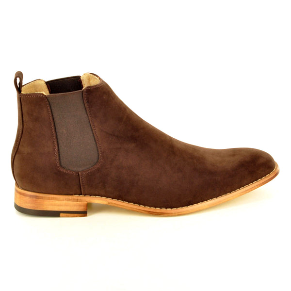 CHELSEA BOOTS IN COFFEE