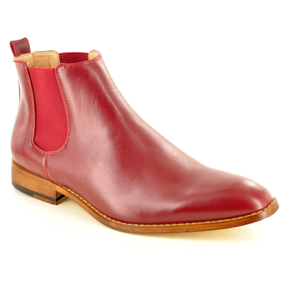 CHELSEA BOOTS IN BURGUNDY